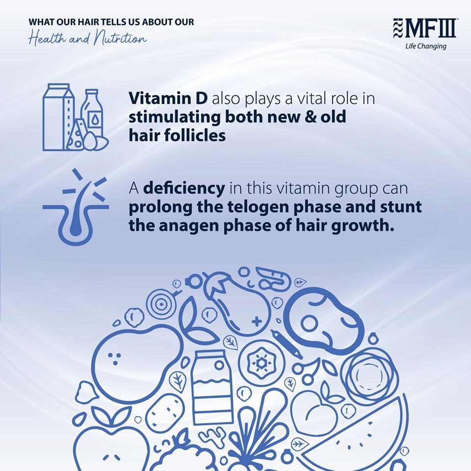 Healthy hair is often an indication of healthy nutrition!